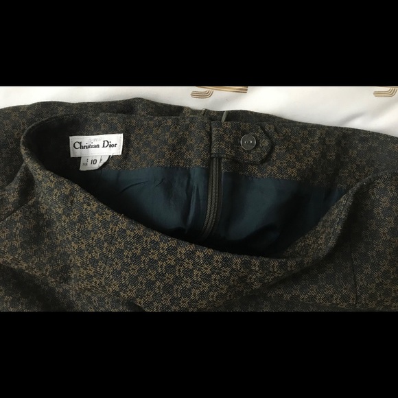 Vintage CHRISTIAN DIOR pencil skirt *UPDATED* - Picture 7 of 8
